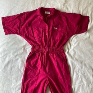 Vintage Saint Germain Pink Jumpsuit